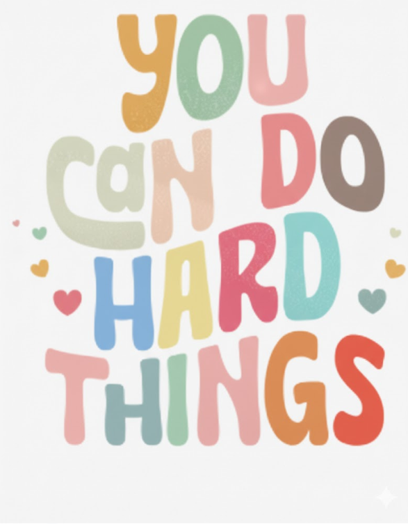 You Can Do Hard Things – Inspirational Unisex T-Shirt